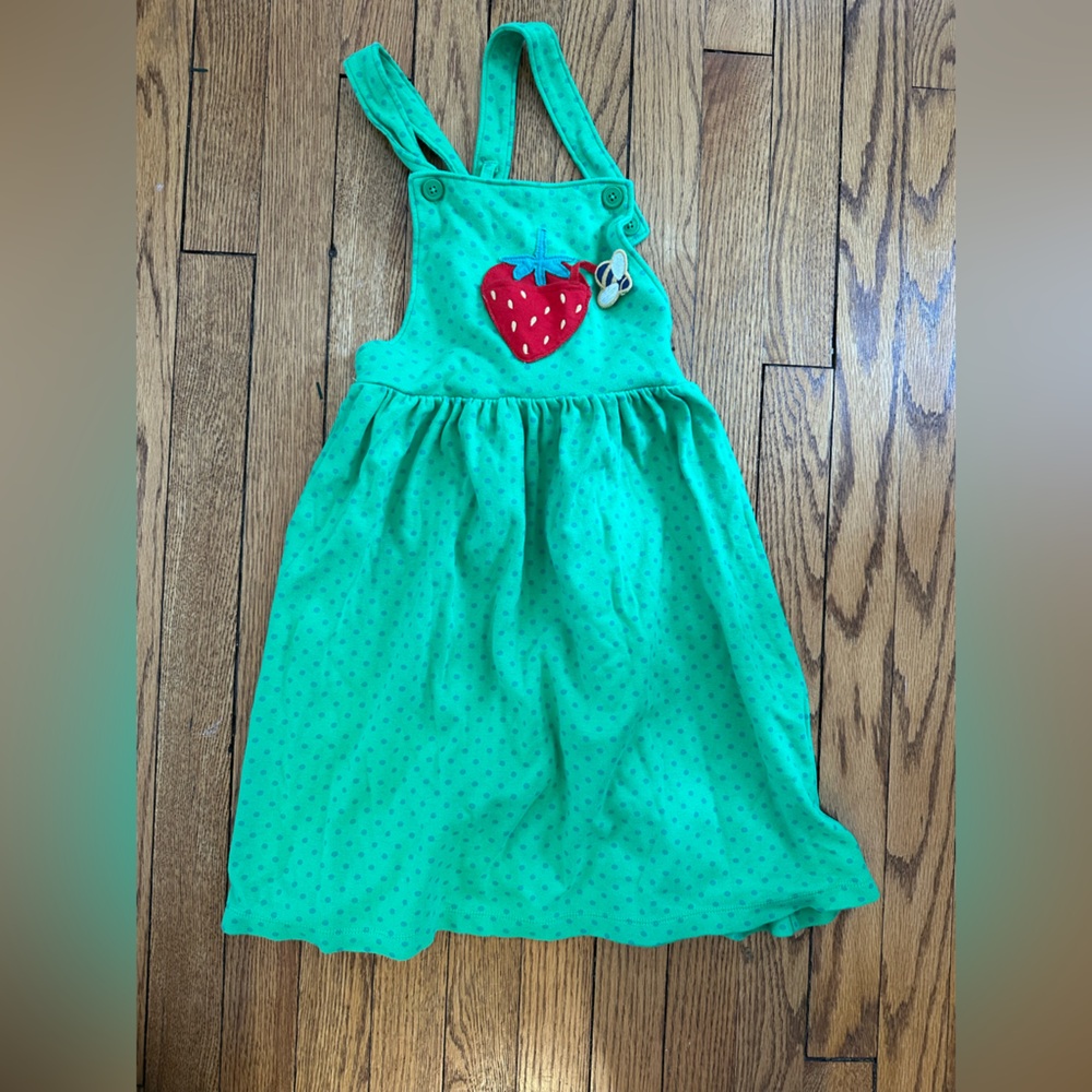 Frugi Girls Jumper with Strawberry Design